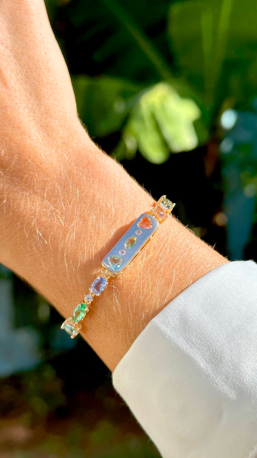 Pulseira Cristal Paraíba - Imagem 3