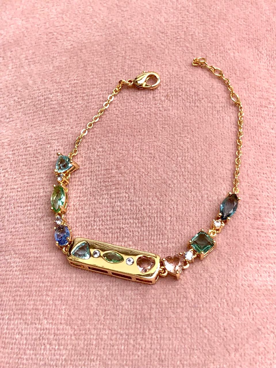 Pulseira Cristal Paraíba