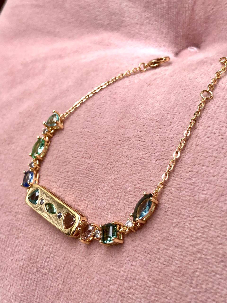 Pulseira Cristal Paraíba - Imagem 2