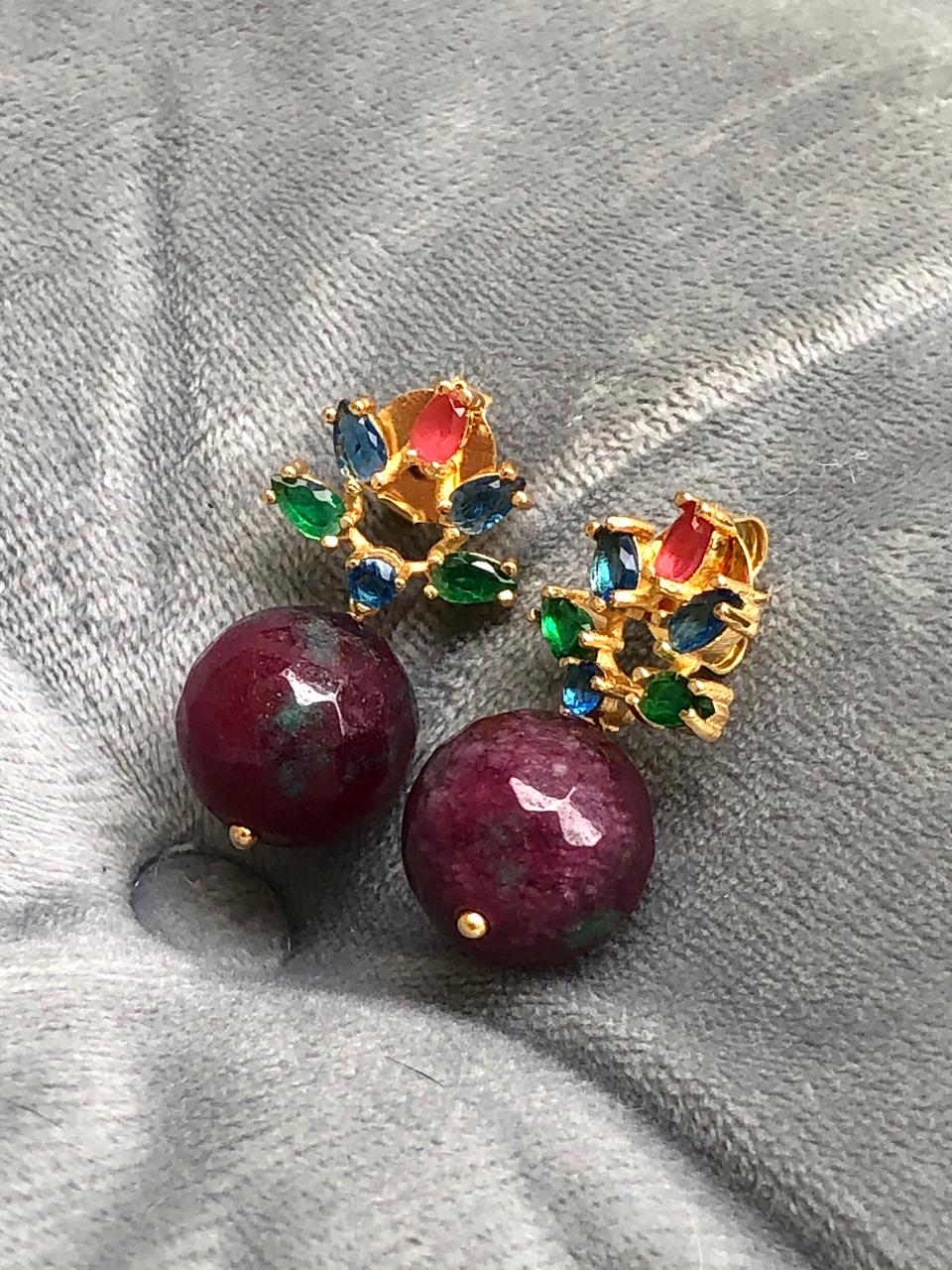 Brinco Sombra Rubi - Imagem 2