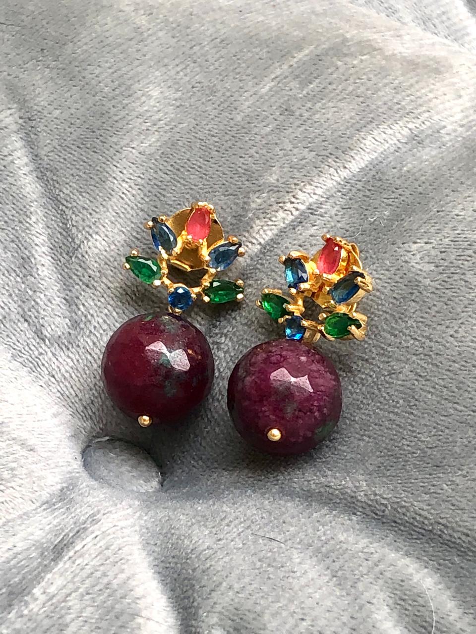 Brinco Sombra Rubi - Imagem 3