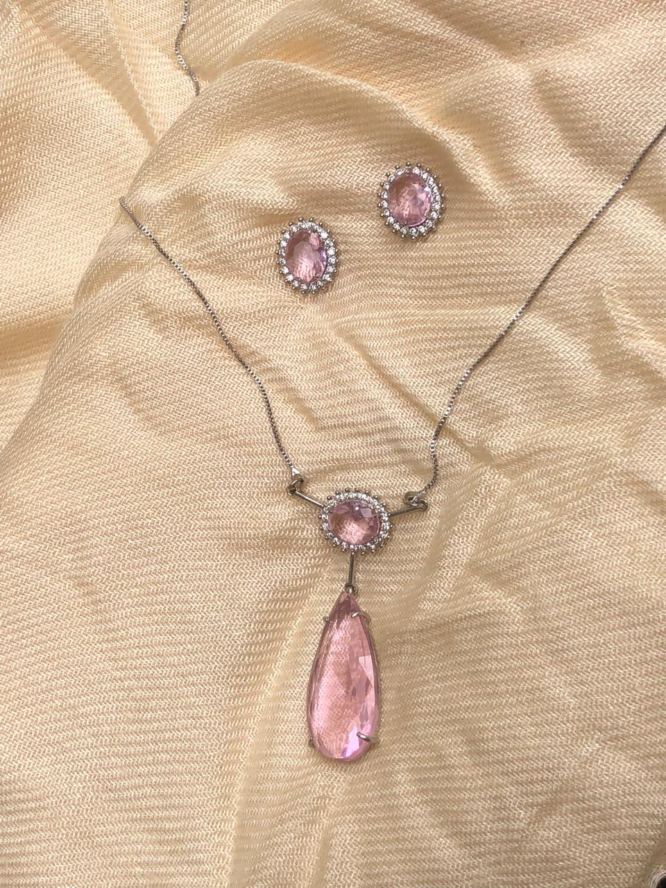 Conjunto Rosa Cristal - Imagem 3