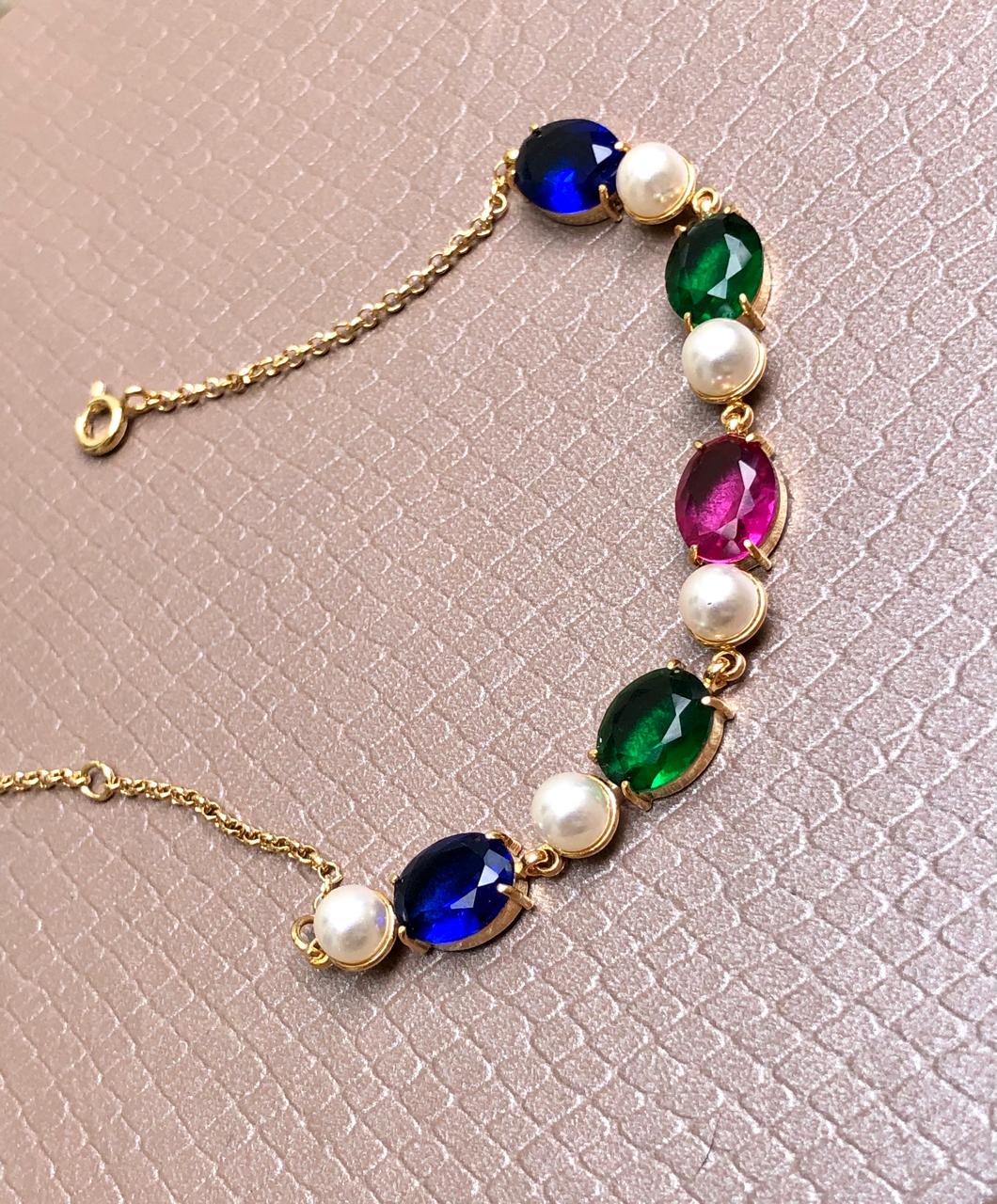 Pulseira Cristal Colorido - Imagem 3