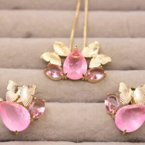 Conjunto Borboleta Pink Light Fusion