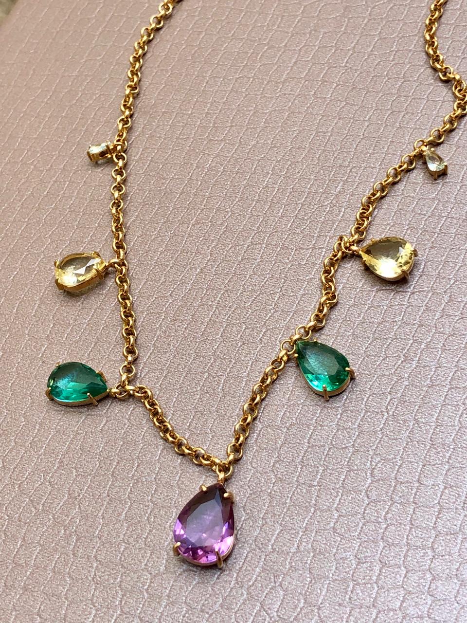 Colar Jardim de Cristais - Imagem 6