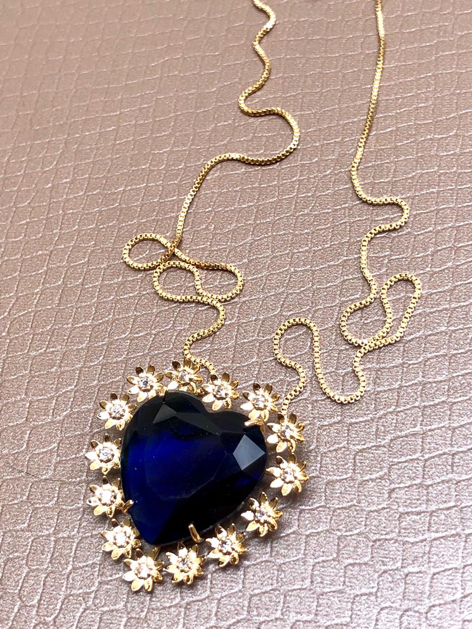 Colar Brilho de Safira