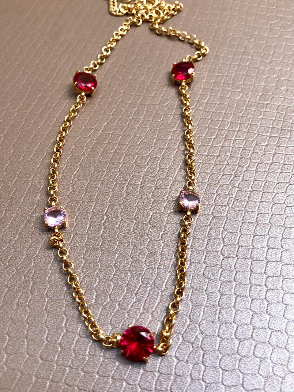 Colar Rodolita Radiante - Imagem 3