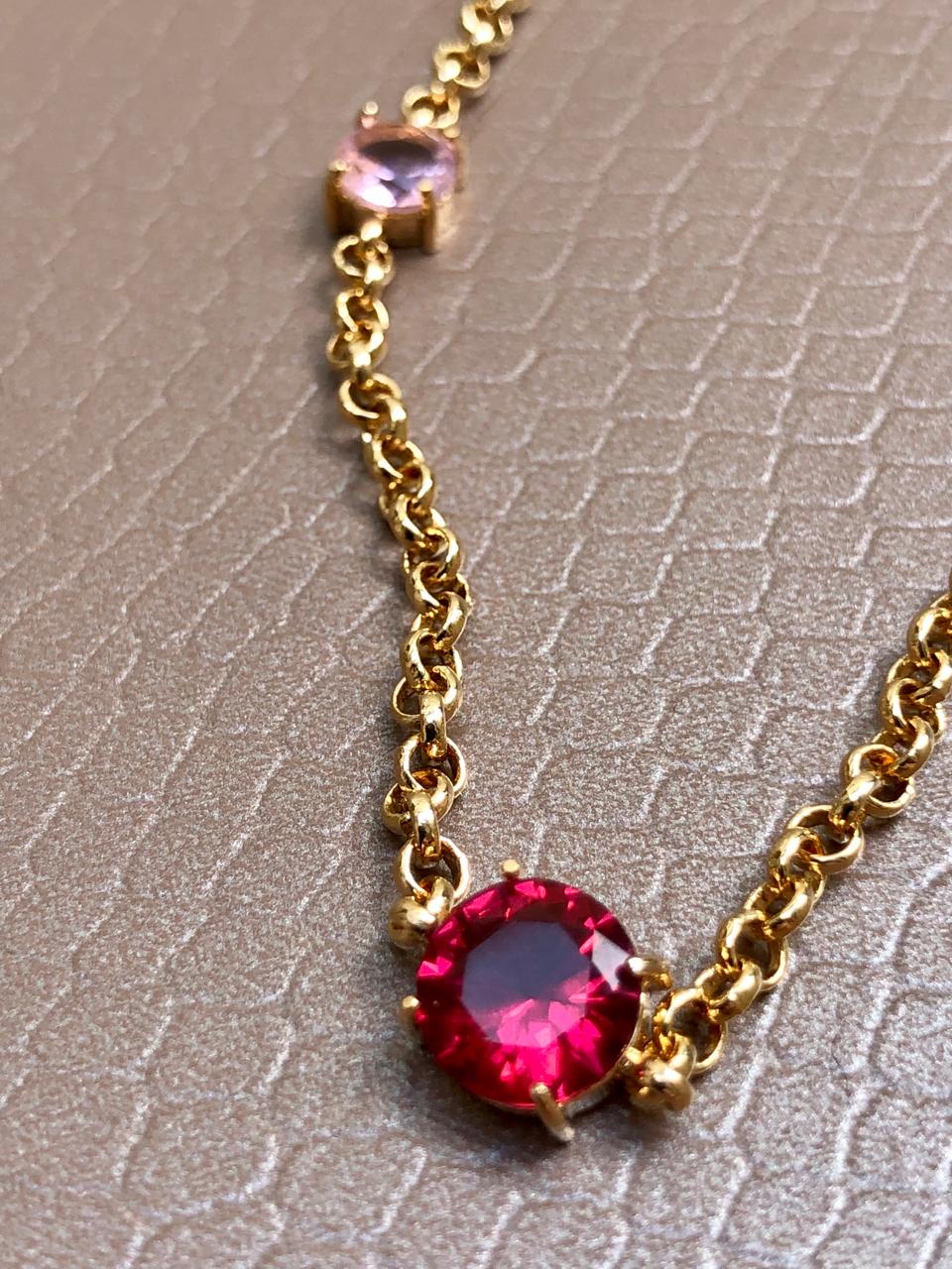 Colar Rodolita Radiante - Imagem 2
